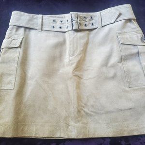 Ralph Lauren 100% Leather Skirt